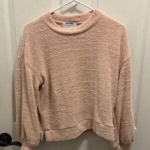 Old Navy Kids Blush Fuzzy Sweater